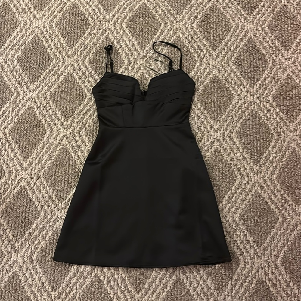 Princess Polly Della Mini Dress in Black